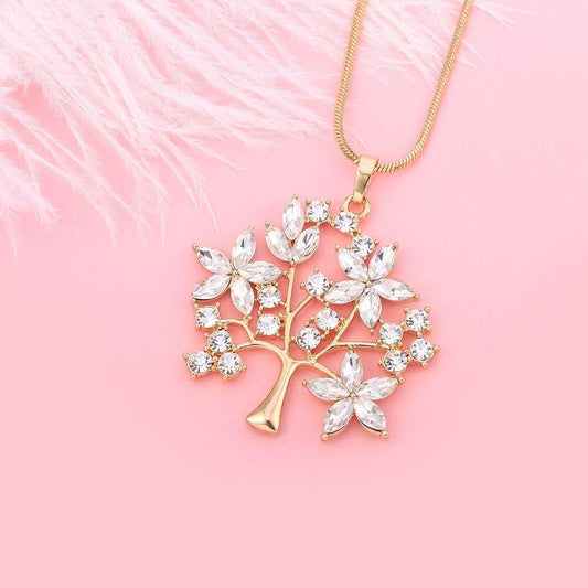 Collier Fleur de Vie doré