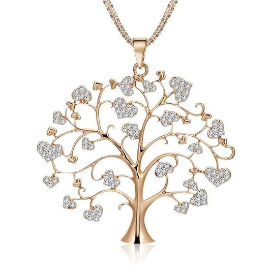 Collier Arbre de Vie Luxe or