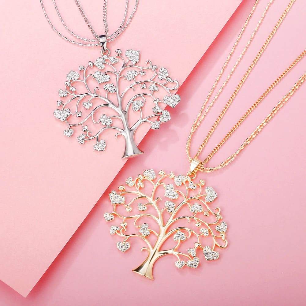 Collier femme Arbre de Vie Luxe