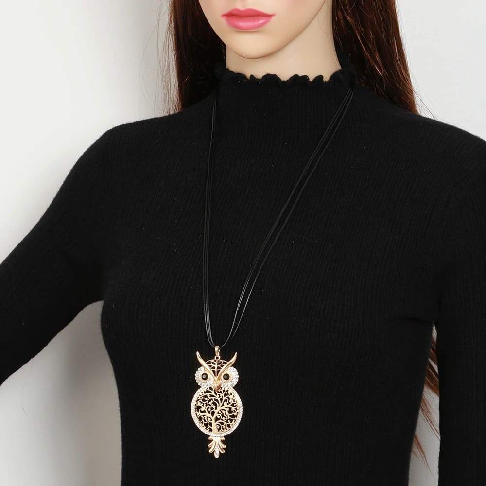 Collier Chouette femme