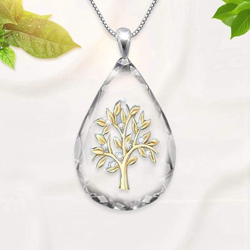 Collier en Forme de Goutte d'eau