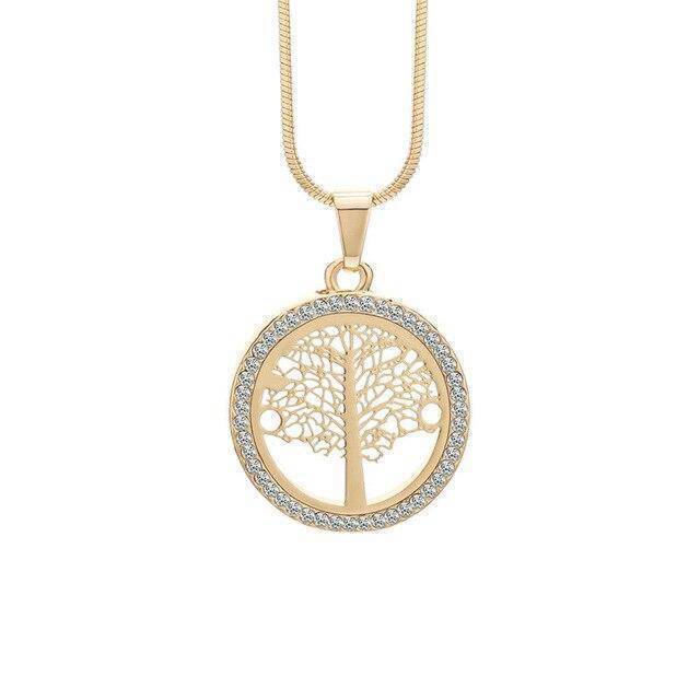 Collier Or Arbre de Vie