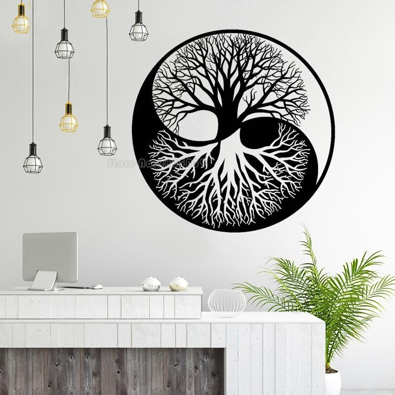 Sticker Ying et Yang