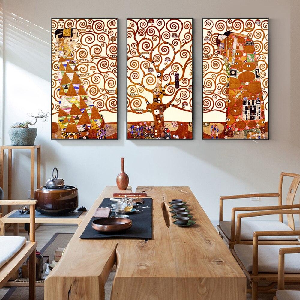 Toile Arbre de Vie gustav Klimt