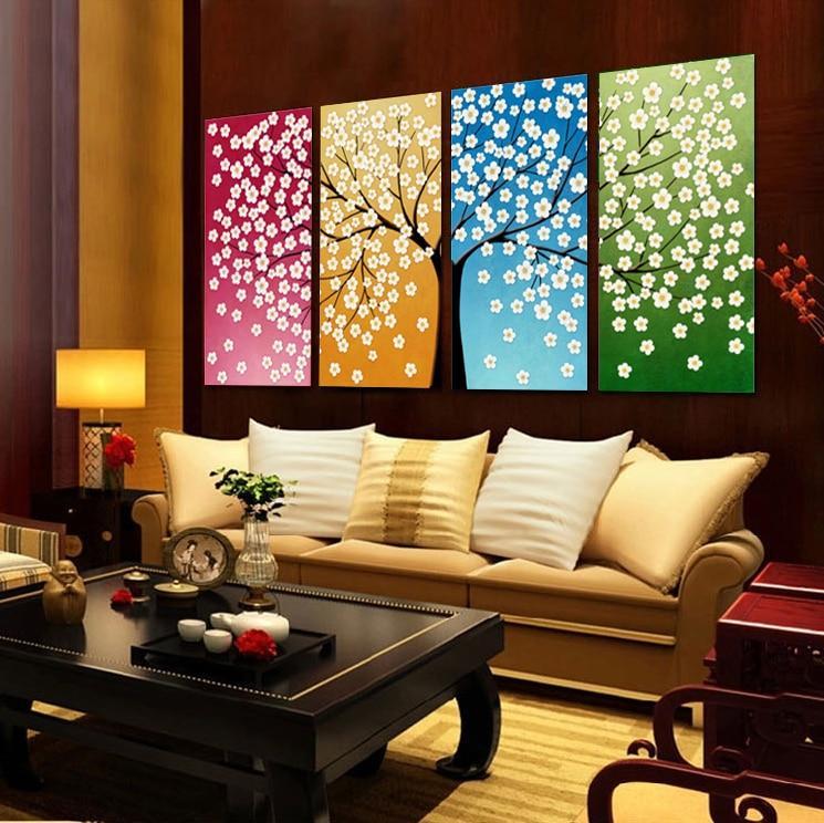 Toile Arbre de Vie couleur