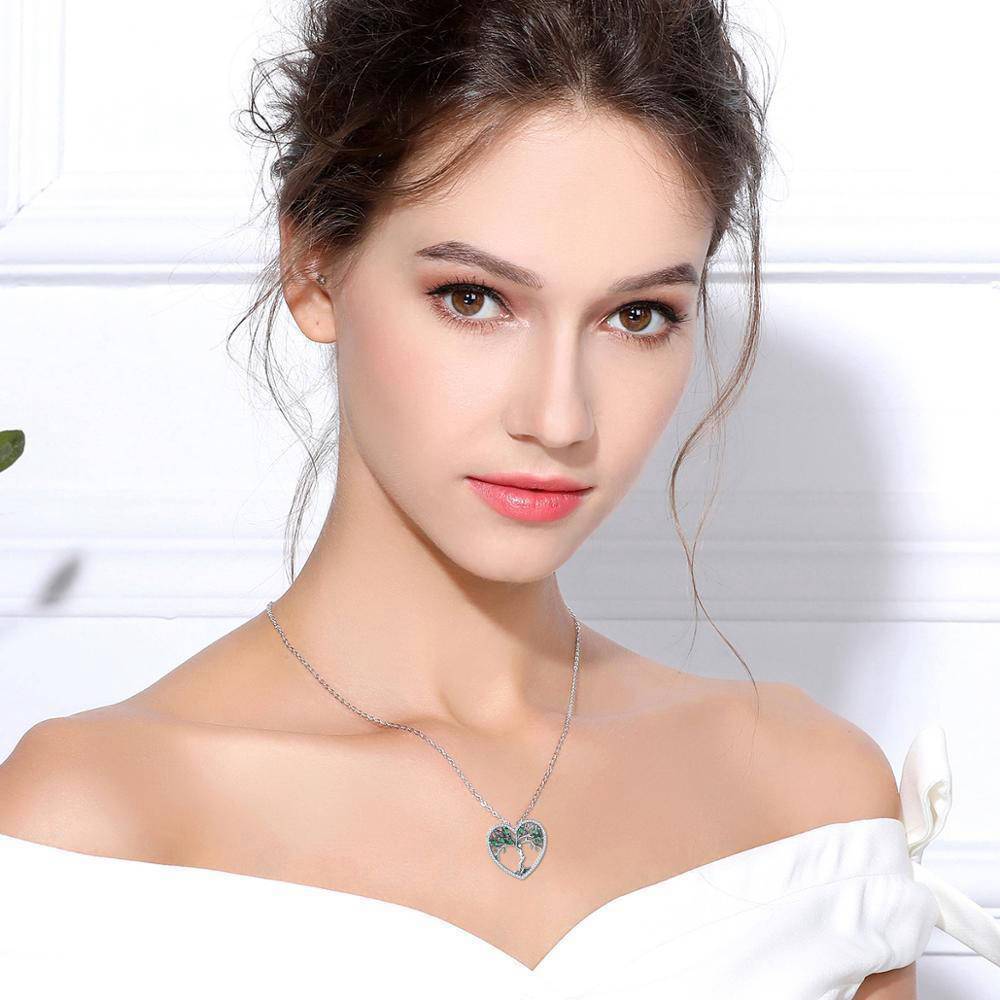 Pendentif Arbre de Vie Argent Massif femme
