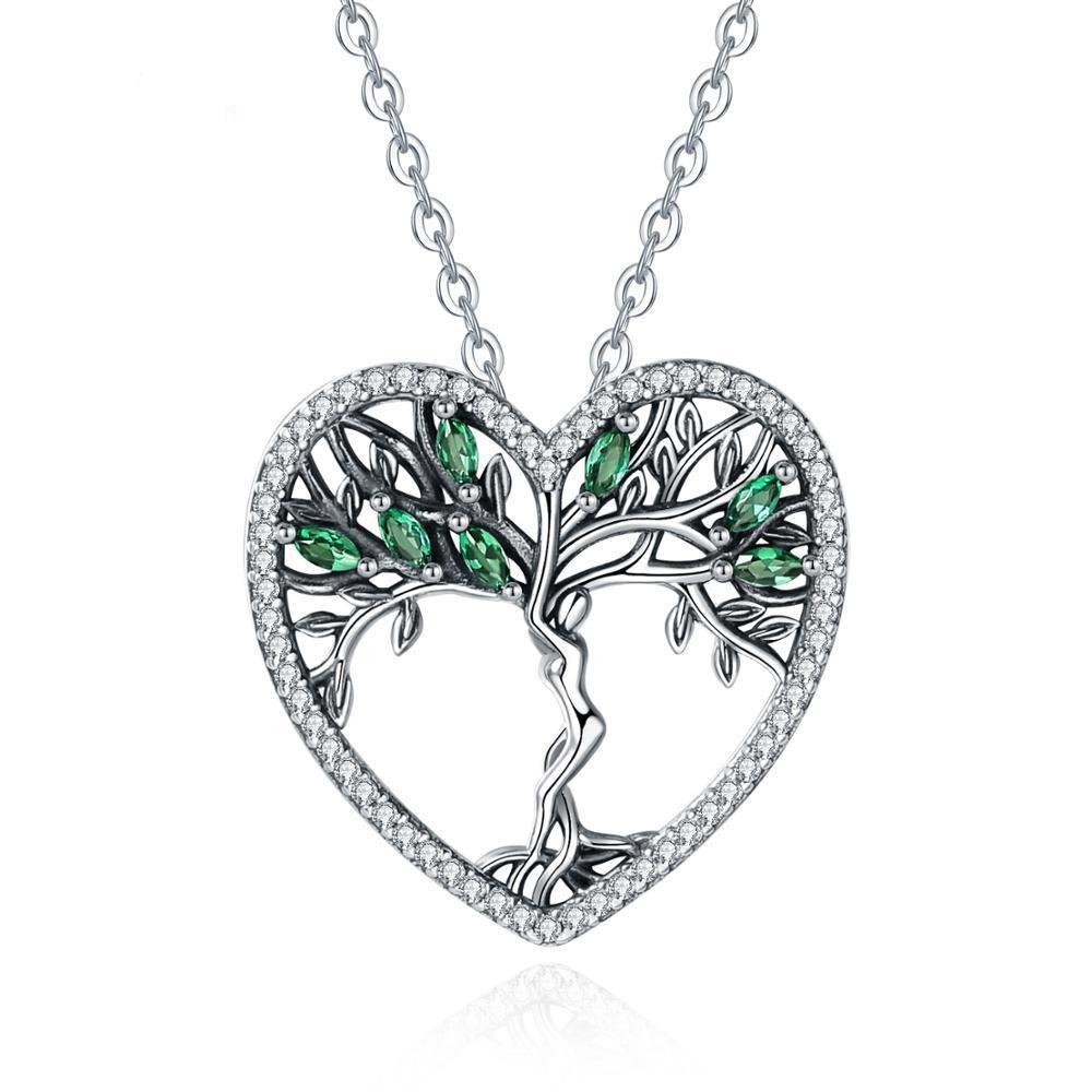 Pendentif Arbre de Vie Argent Massif
