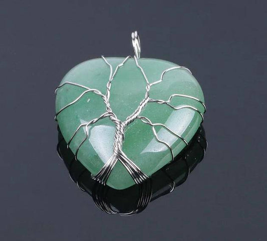 pendentif Aventurine Verte