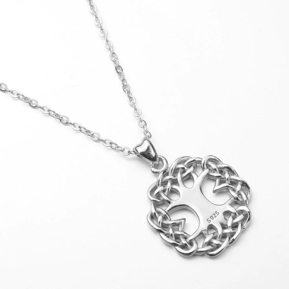 pendentif Arbre de Vie Celte Argent Sterling 925