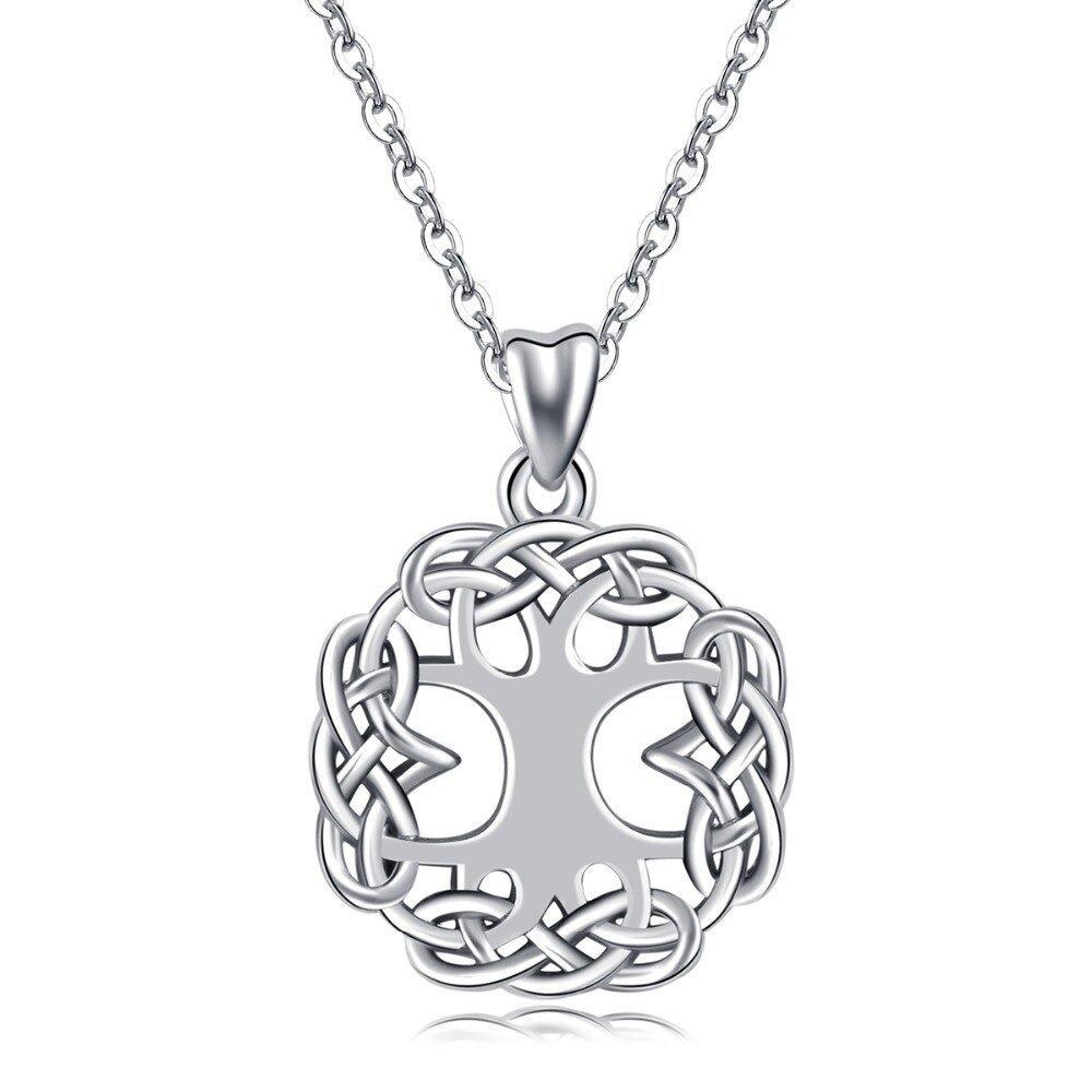 Collier Arbre de Vie Celte Argent Sterling 925