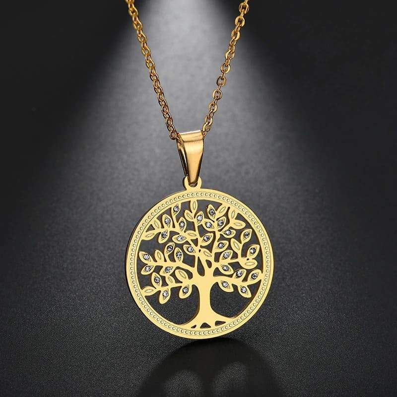 Pendentif Arbre de Vie Or