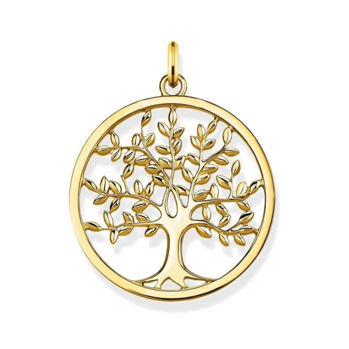 Pendentif Arbre de Vie Plaqué Or