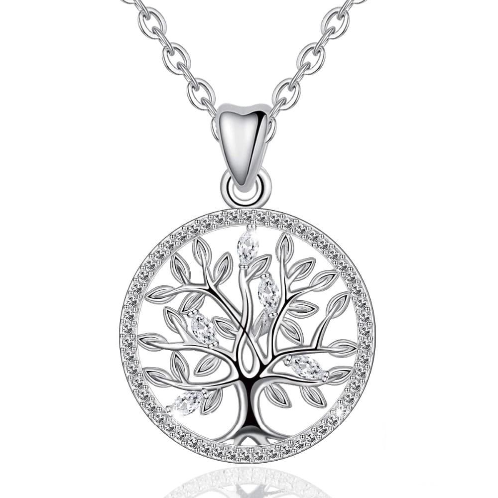 Pendentif Femme Argent Arbre de Vie