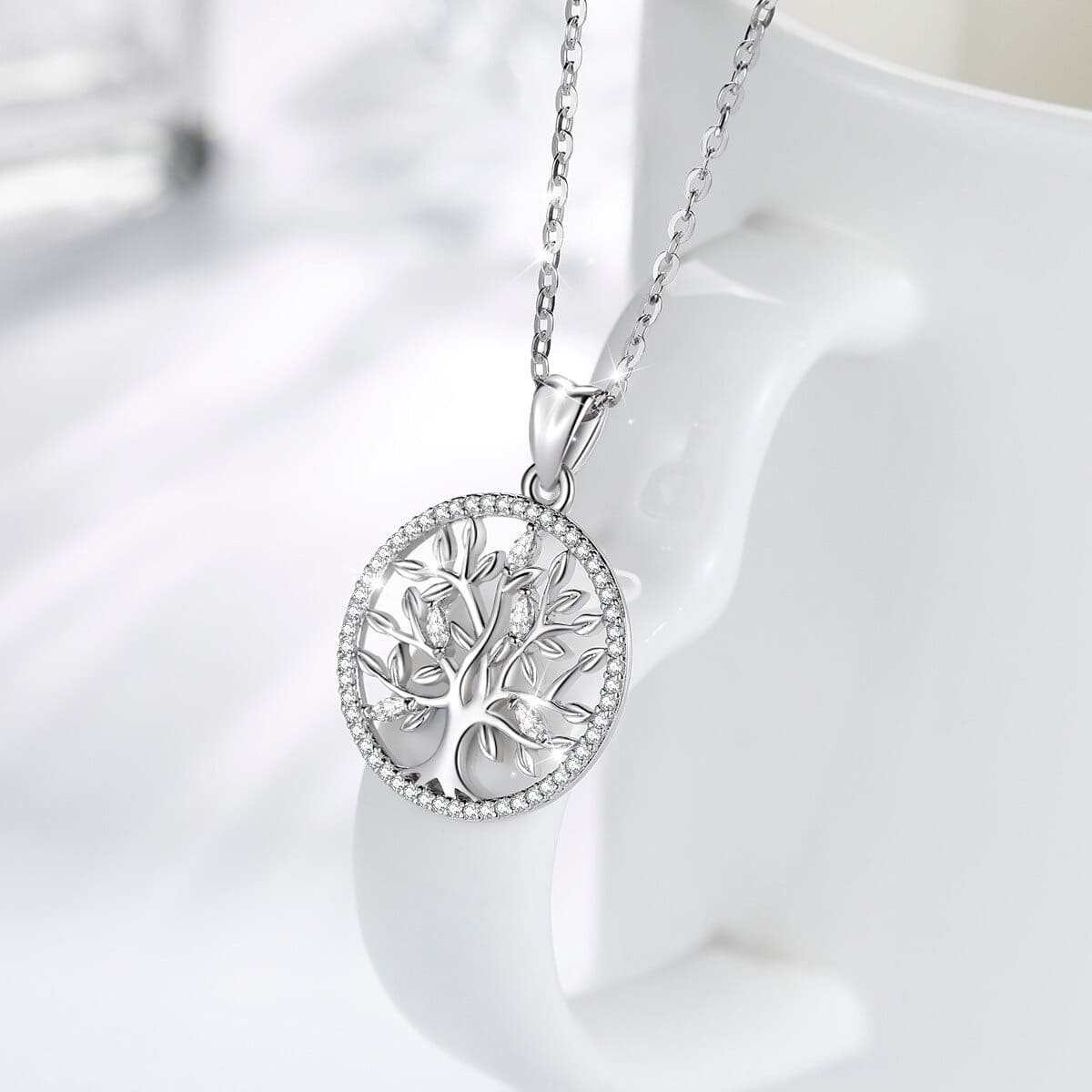 Collier Femme Argent Arbre de Vie