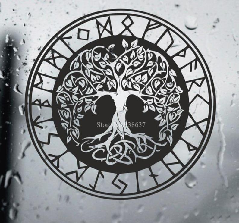 Sticker Arbre Celtique