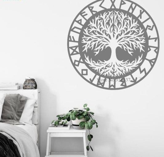Sticker Arbre de Vie viking