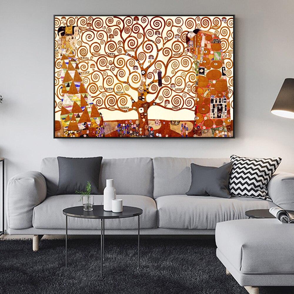 Tableau toile Arbre de Vie Klimt