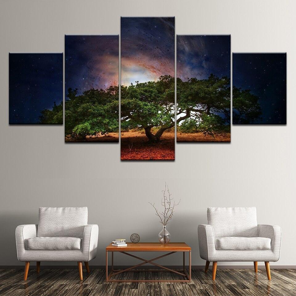 Tableau Arbre Nocturne