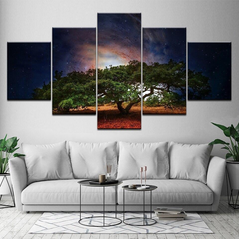 Tableau Arbre de Vie Nocturne