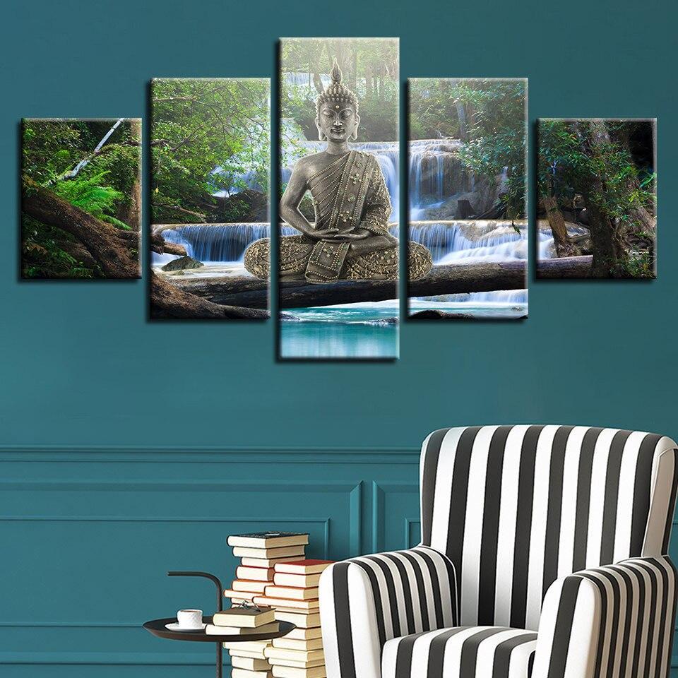 Tableau Bouddha asiatique