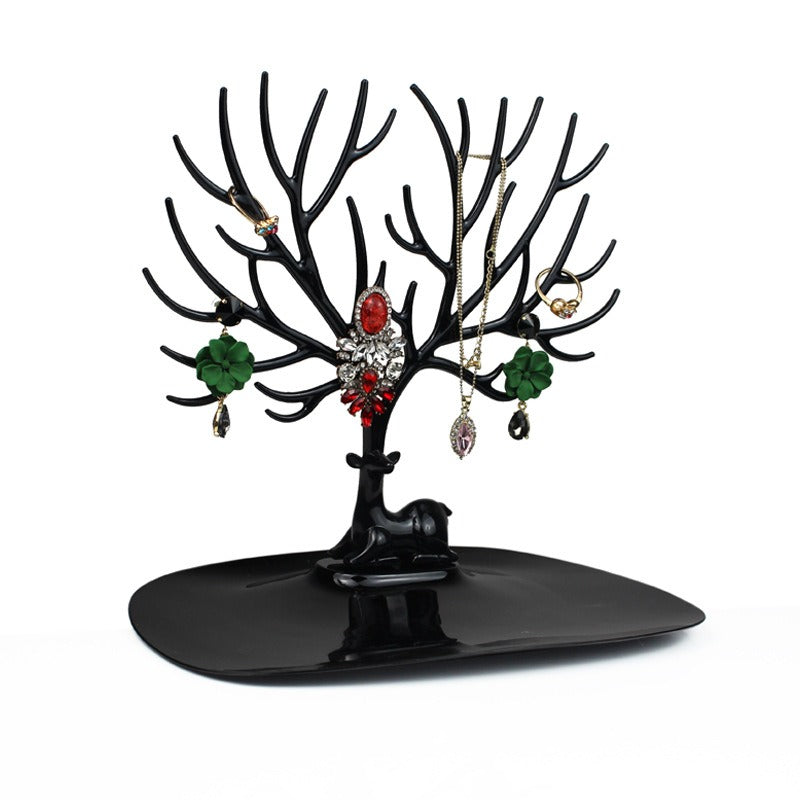 Porte-Bijoux Arbre de Vie Noir