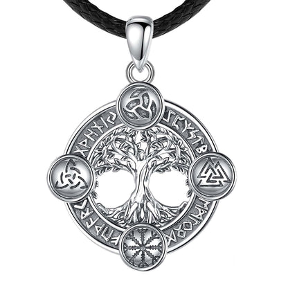 Collier Arbre de Vie Homme Celtique en Argent
