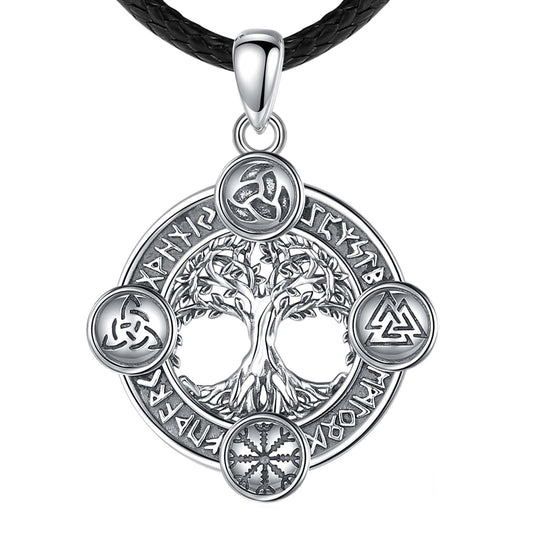 Collier Arbre de Vie Homme Celtique en Argent