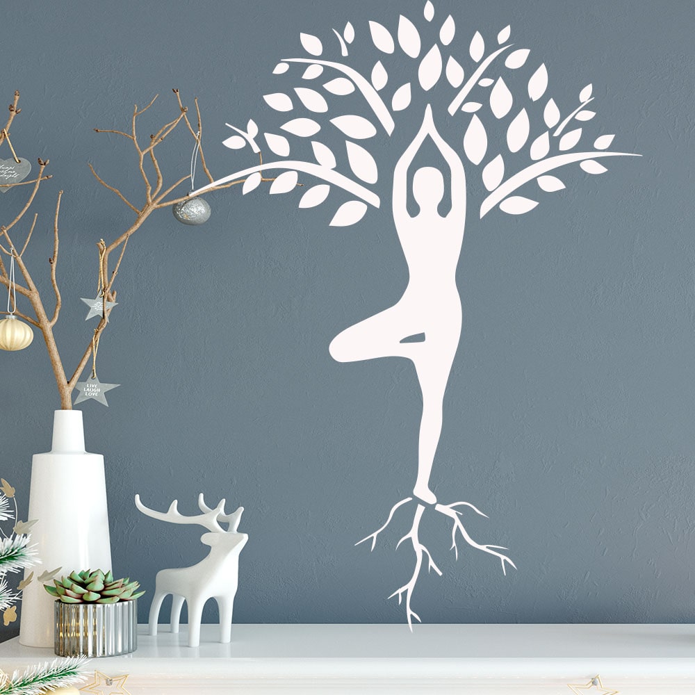 Sticker Mural Yoga