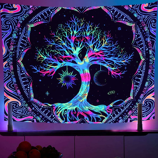 Tenture Murale Psychédélique 