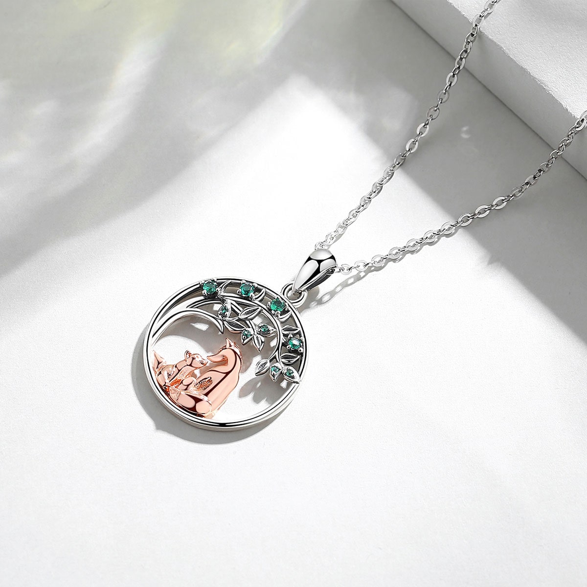 Collier Arbre de Vie Renand Or Rose