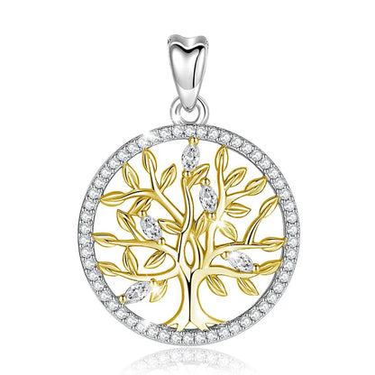 Pendentif Arbre de Vie Or