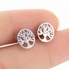 Boucles d’Oreilles Clou Arbre de Vie