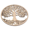 Décoration Murale Arbre de Vie en Bois 3D