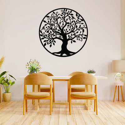 Décoration Murale Arbre de Vie en Fer