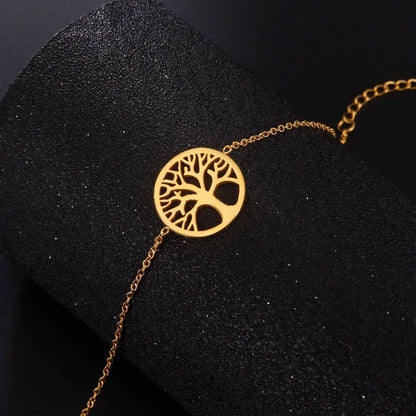 Bracelet Arbre de Vie Doré