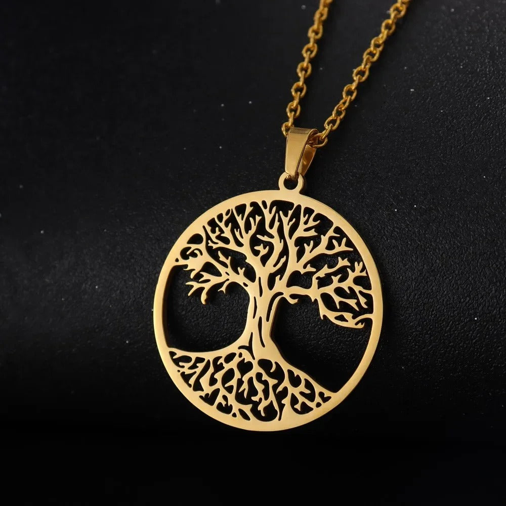 collier Arbre de Vie Or