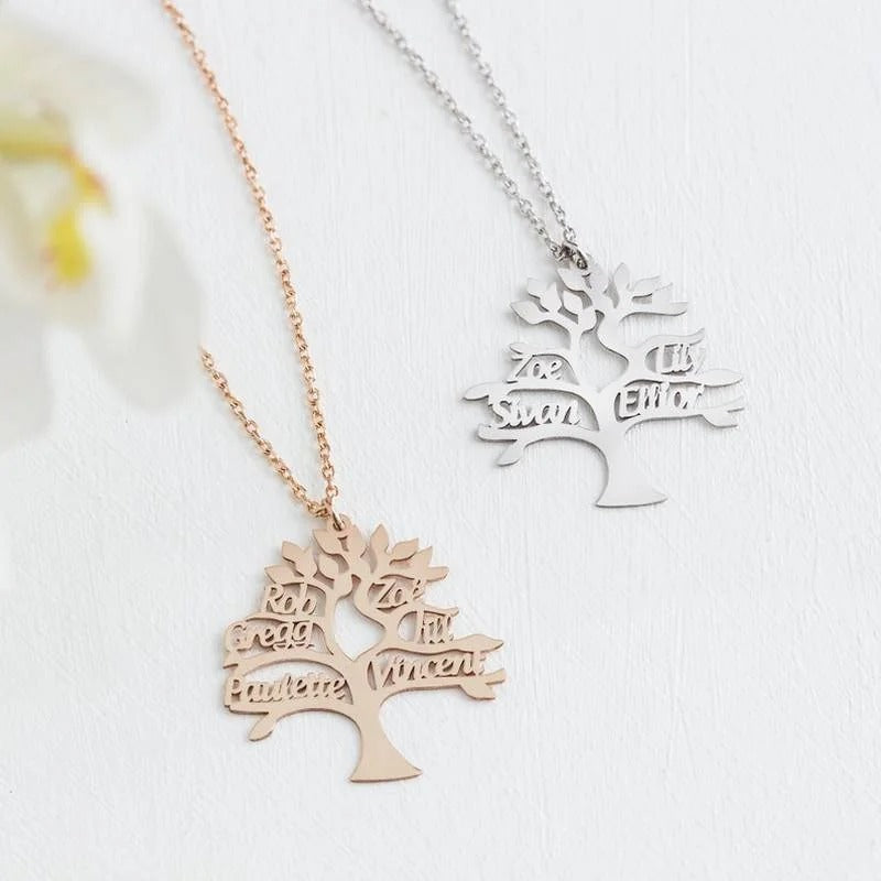 Pendentif Arbre de Vie Prénom 