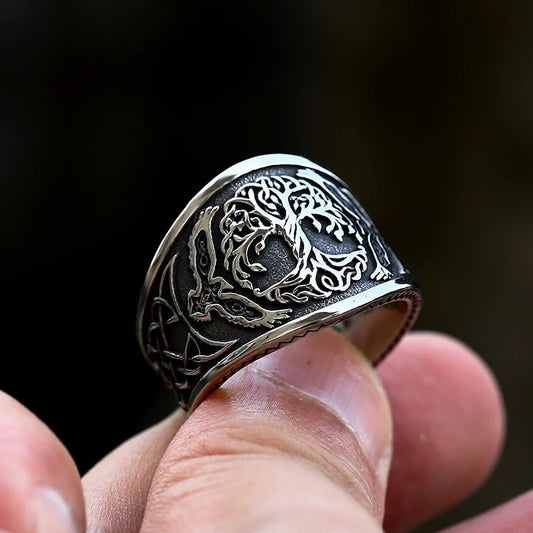Chevalière Arbre de Vie pour Homme 