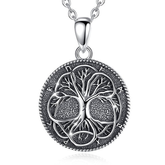 Collier Arbre de Vie Vintage Argent Sterling 925