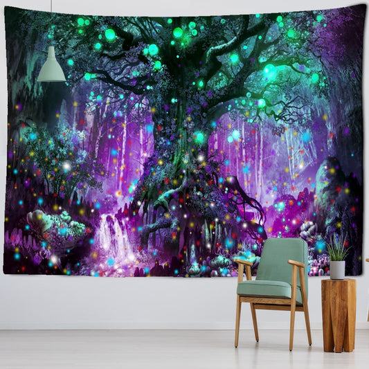 Tenture Arbre de Vie Violet