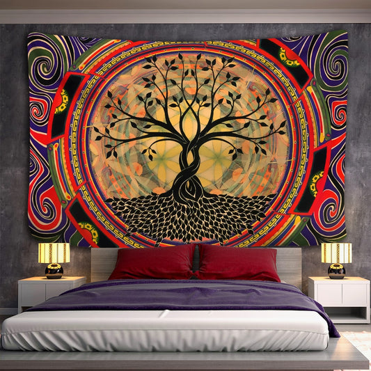 Tenture Indienne Arbre de Vie