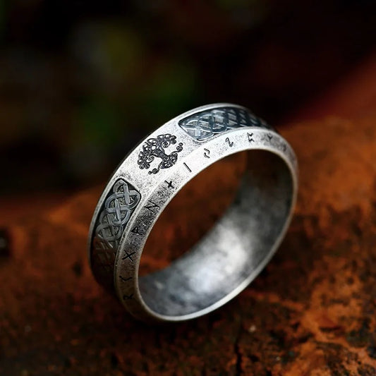 Bague Arbre de Vie Nœud Celtique