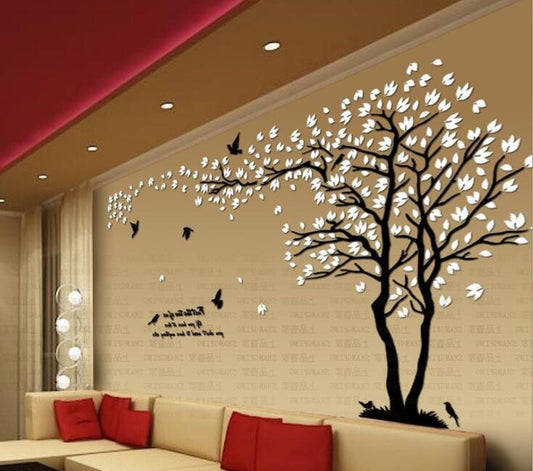 Sticker Arbre de Vie Blanc