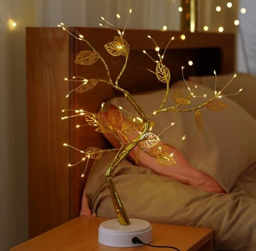 Lampe Chevet avec Arbre de Vie 