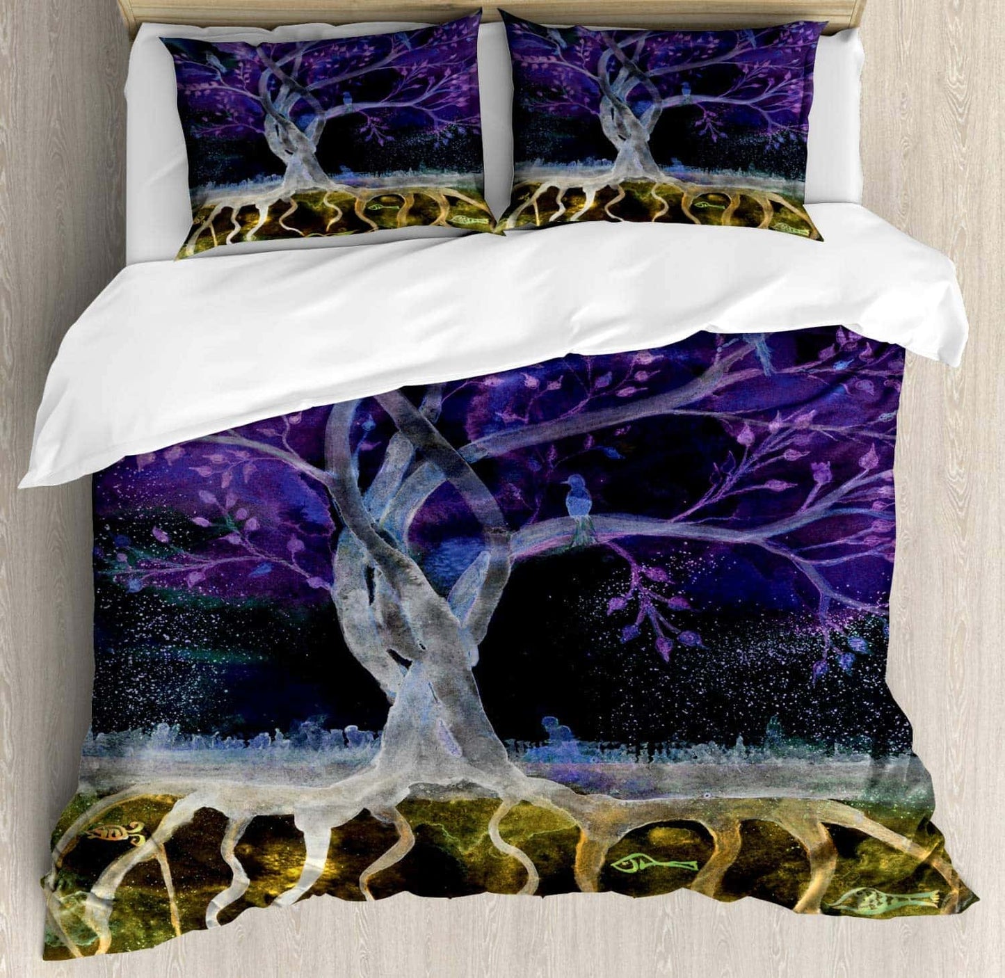 Housse de Couette Arbre de Vie Abstrait