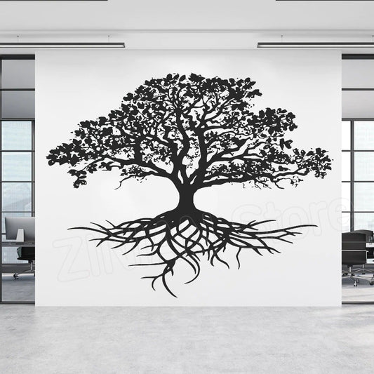 Sticker Arbre de vie  Noir