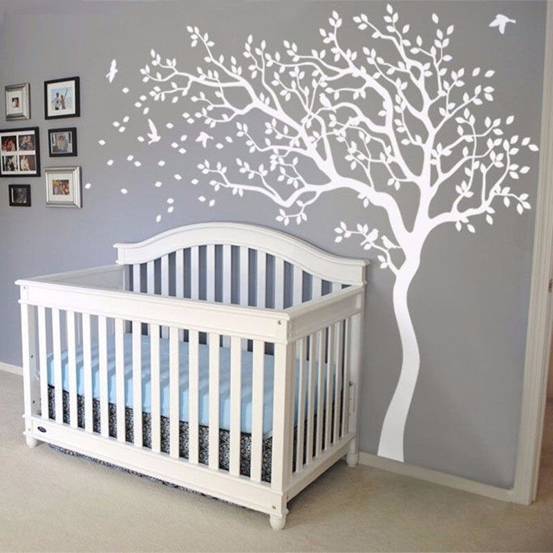 Sticker Arbre Blanc