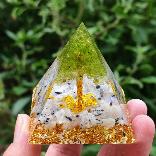 Orgonite Arbre de Vie Howlite