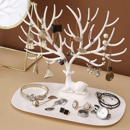 Porte-Bijoux Arbre de Vie Blanc