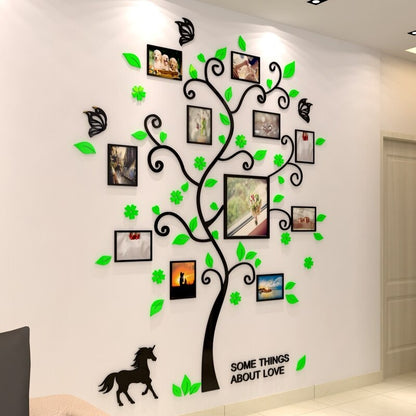 Sticker Arbre de Vie Photo de Famille